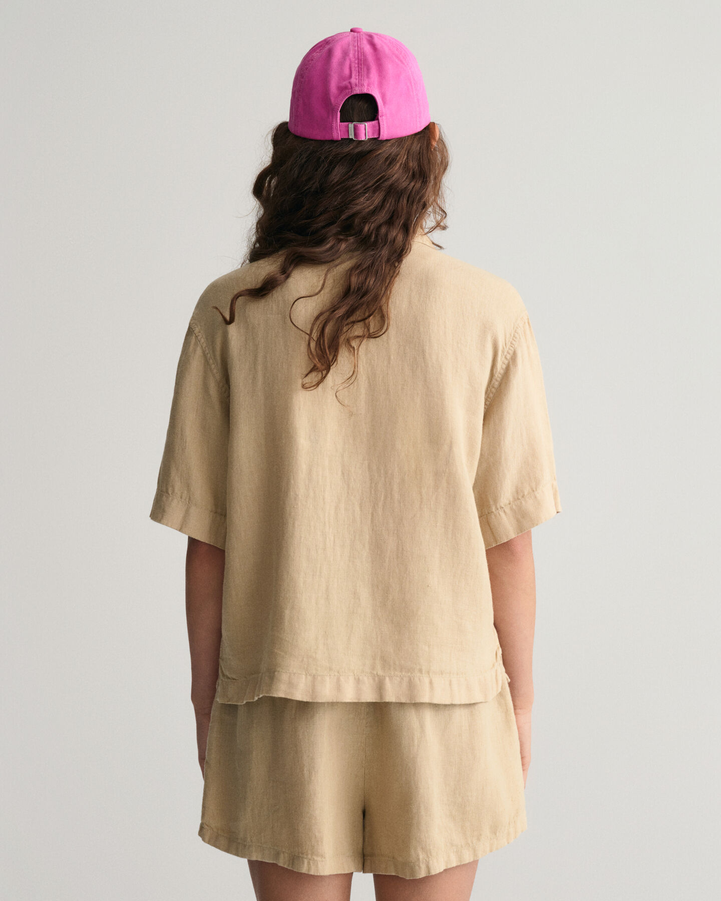 Teen Girls Boxy h&oslash;rskjorte med korte &aelig;rmer