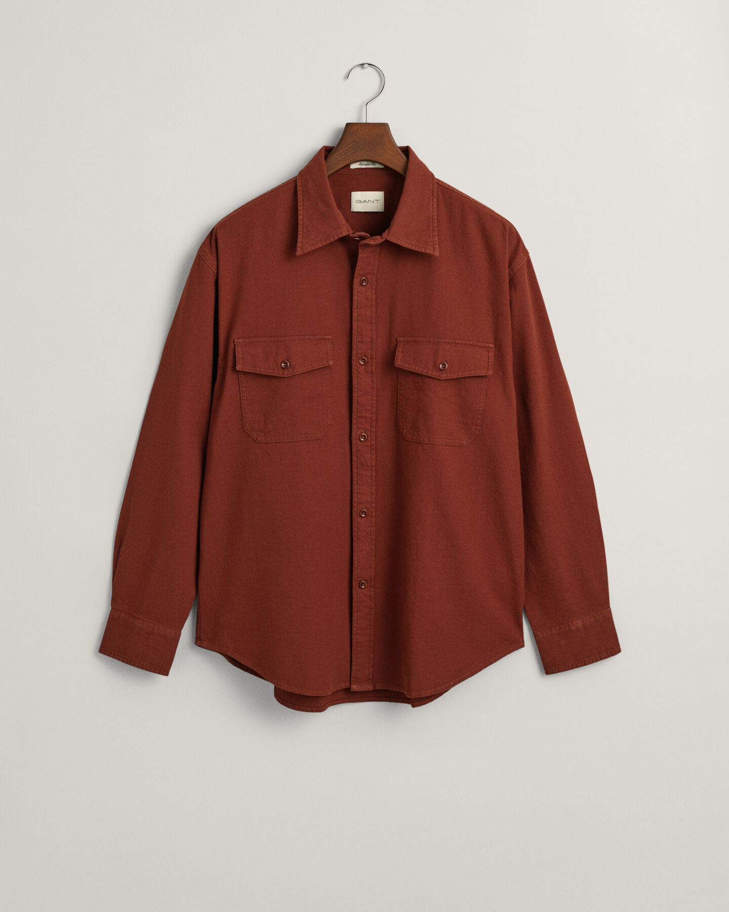 Relaxed fit utility-skjorte