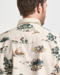 Relaxed fit skjorte med Rodeo-tryk