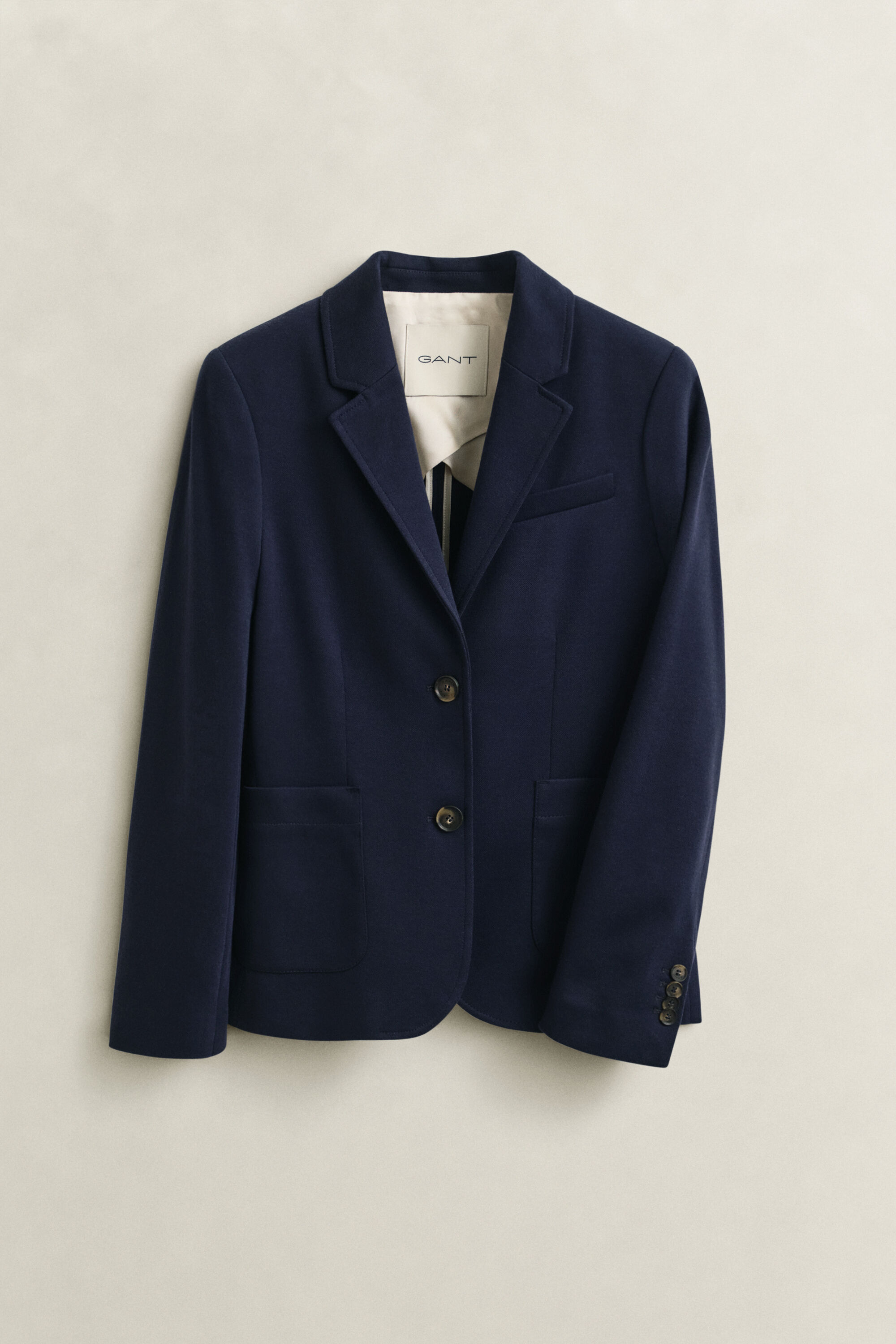Piqué-blazer