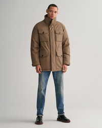 Vatteret feltjakke i flannel