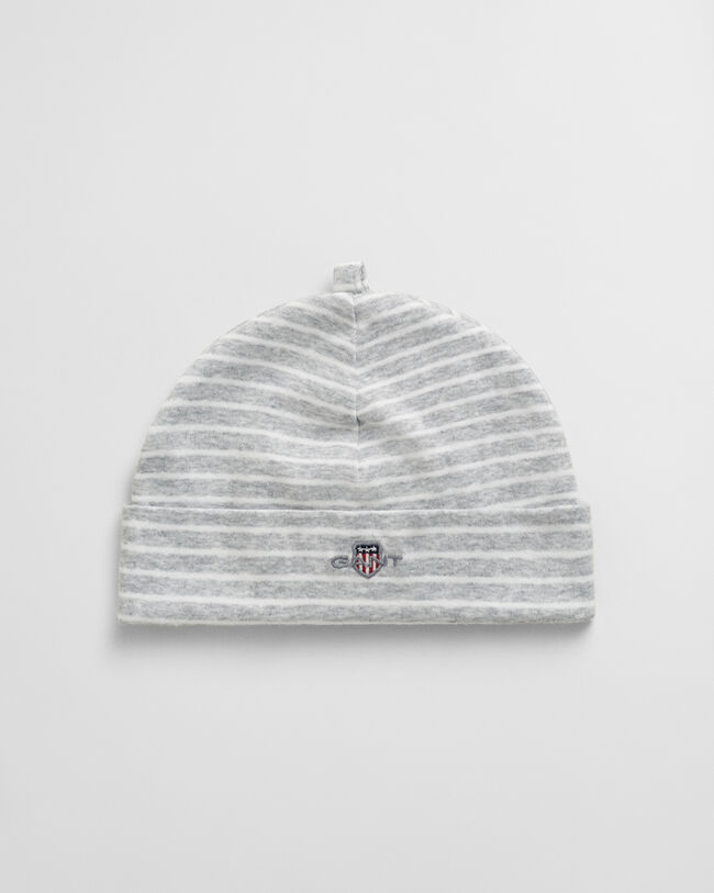 Baby stribet Shield beanie