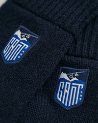 Teens strikkede handsker med Alpine-mærke