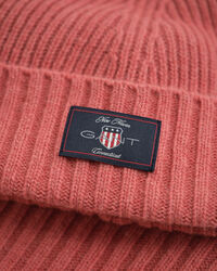 Kids gavesæt med beanie og hårbånd i uldblanding