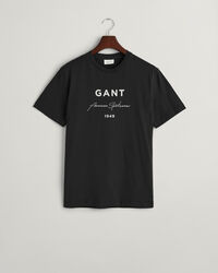 T-shirt med GANT Script Graphic tryk