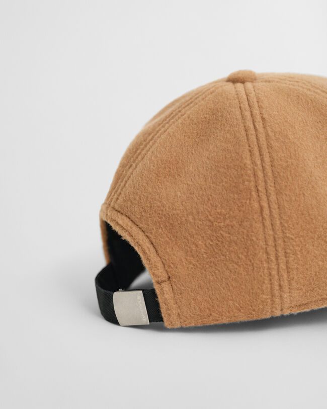 Skinnende Melton cap