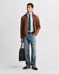 Regular fit klassisk poplin-skjorte