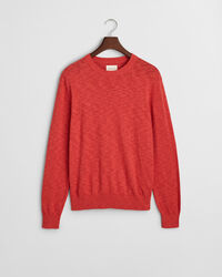 Sweater med crewneck i h&oslash;rblanding