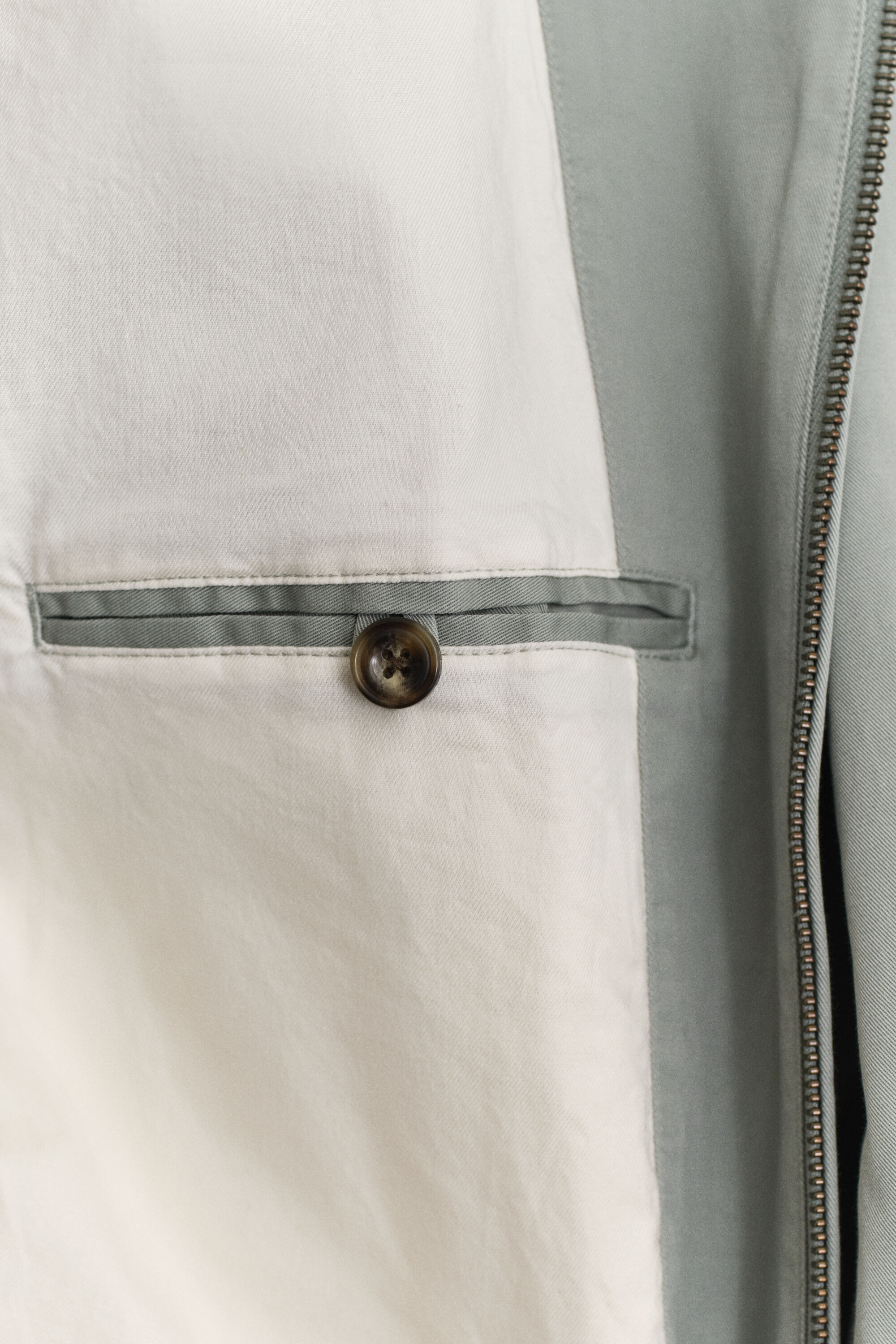 Windcheater jakke i bomuld