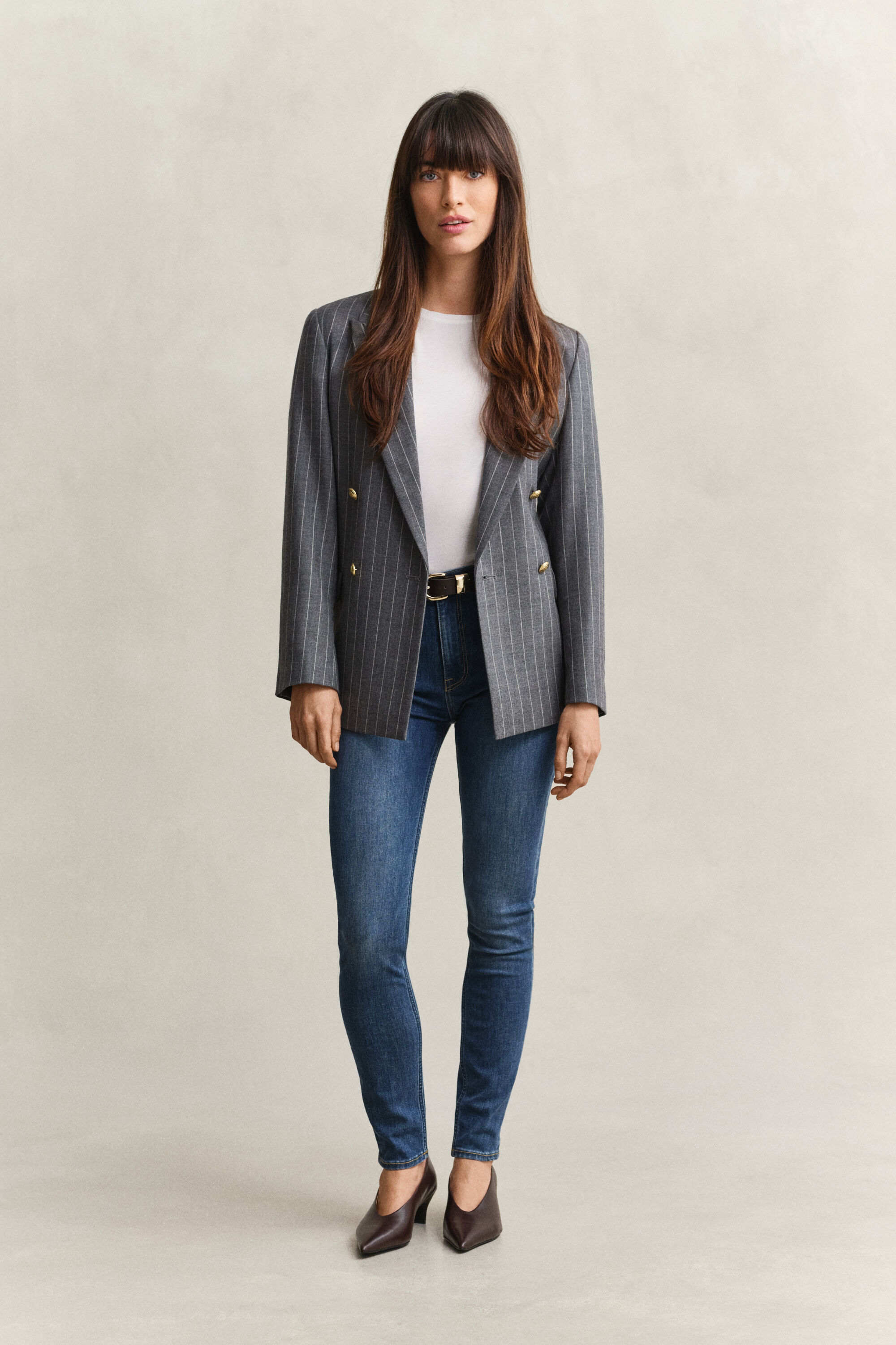 Skinny jeans med stræk