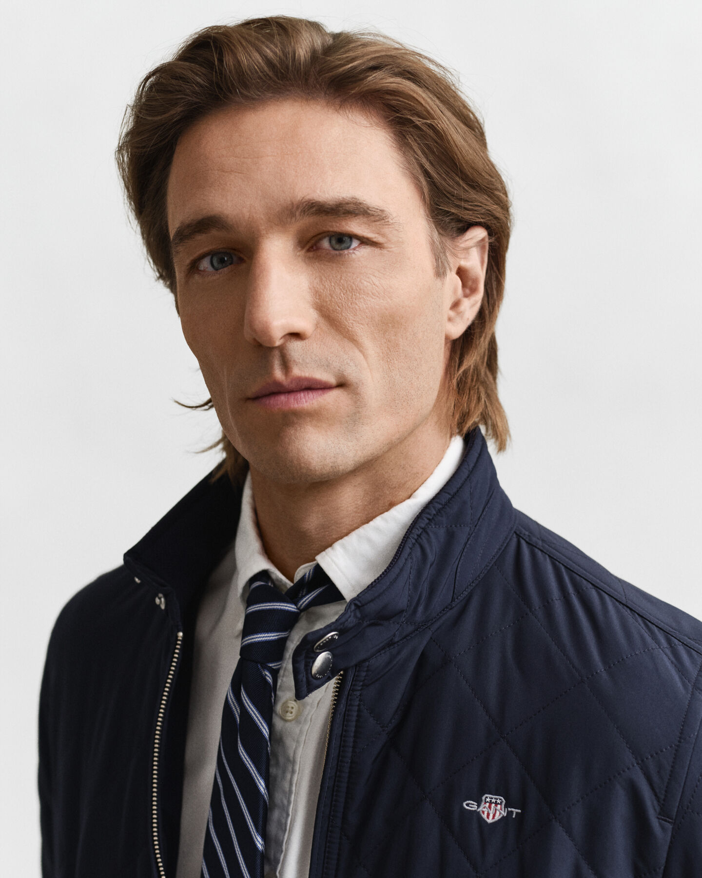 Quiltet Windcheater jakke