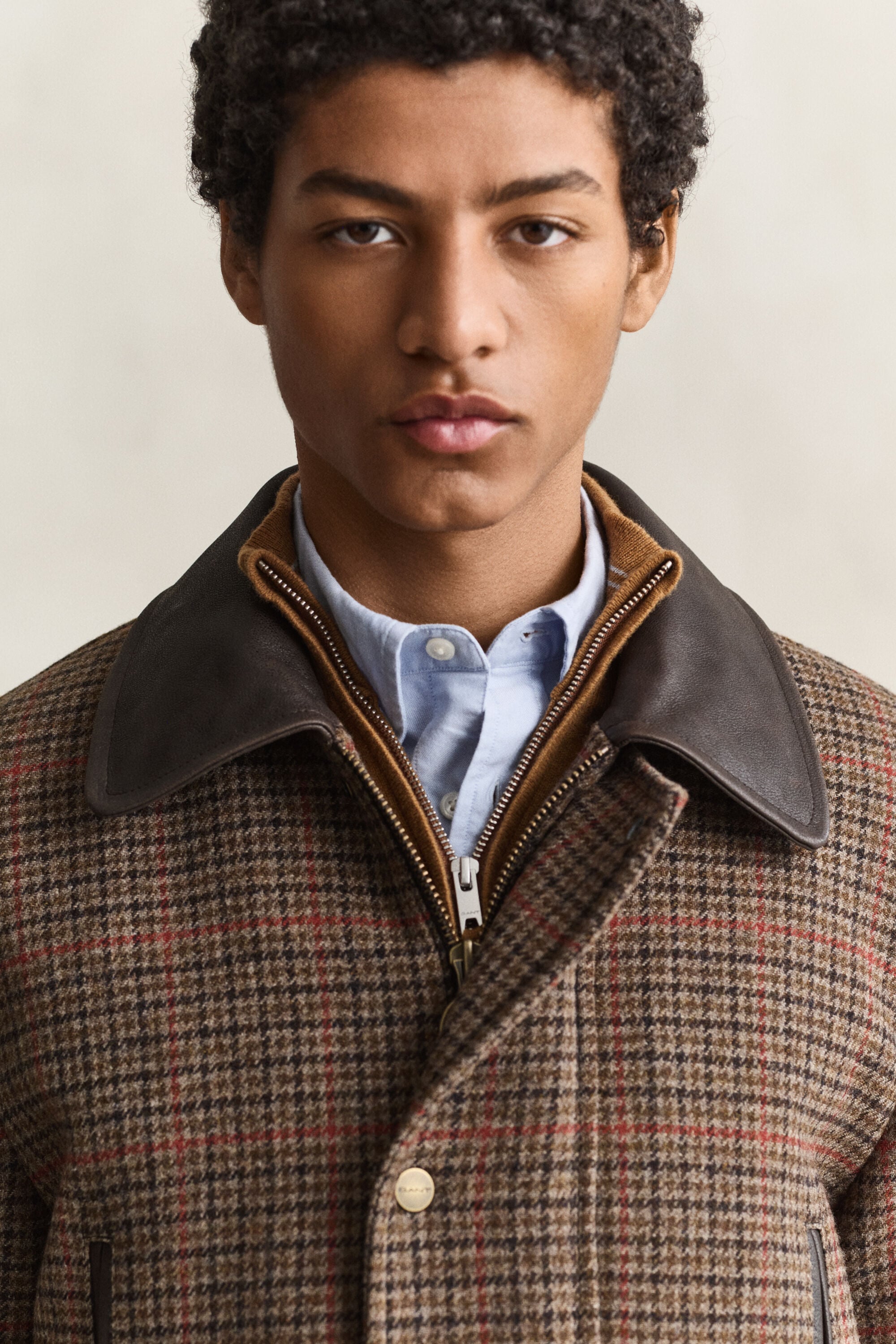 Decker jakke i britisk tweed