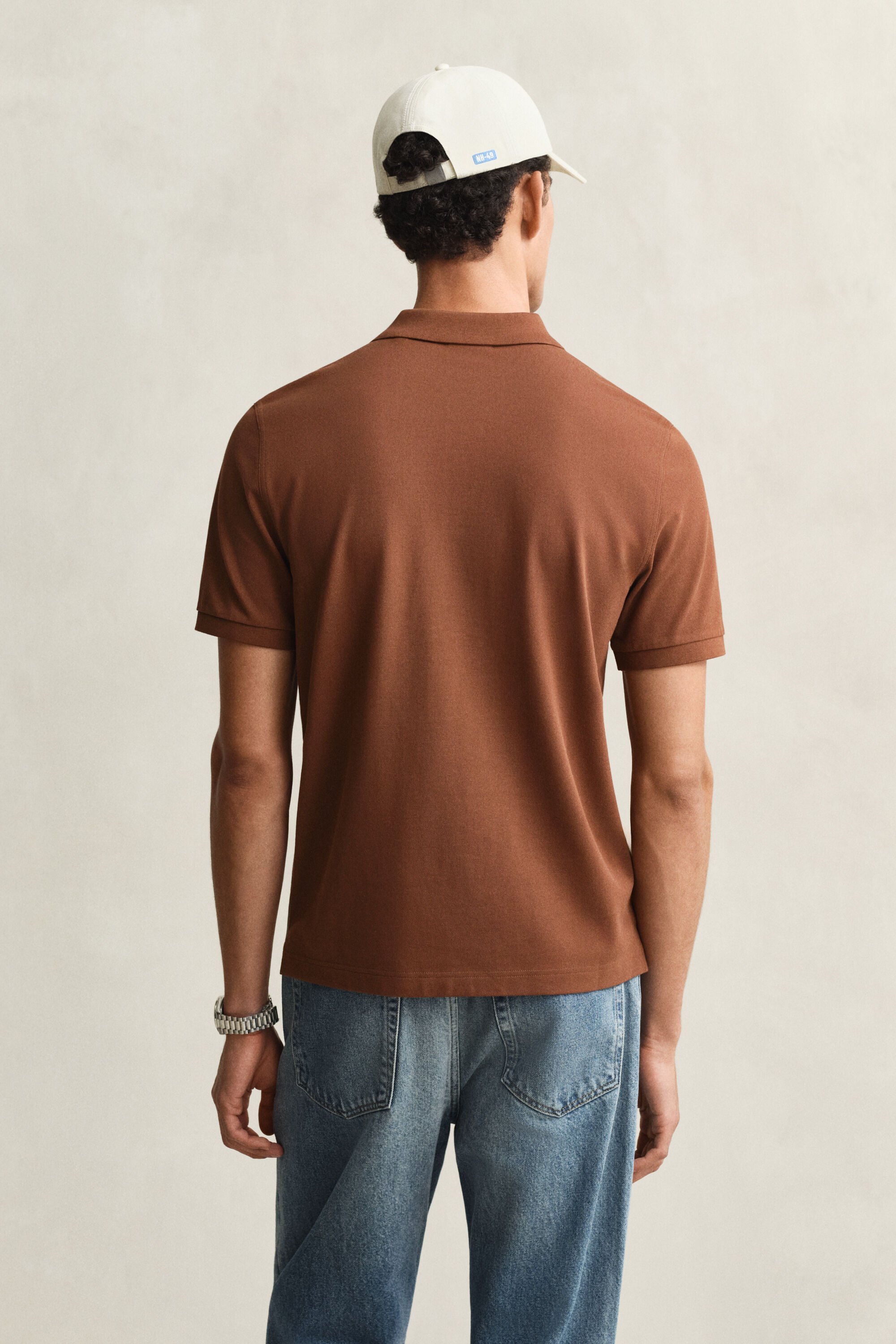 Regular fit Shield Piqué poloskjorte