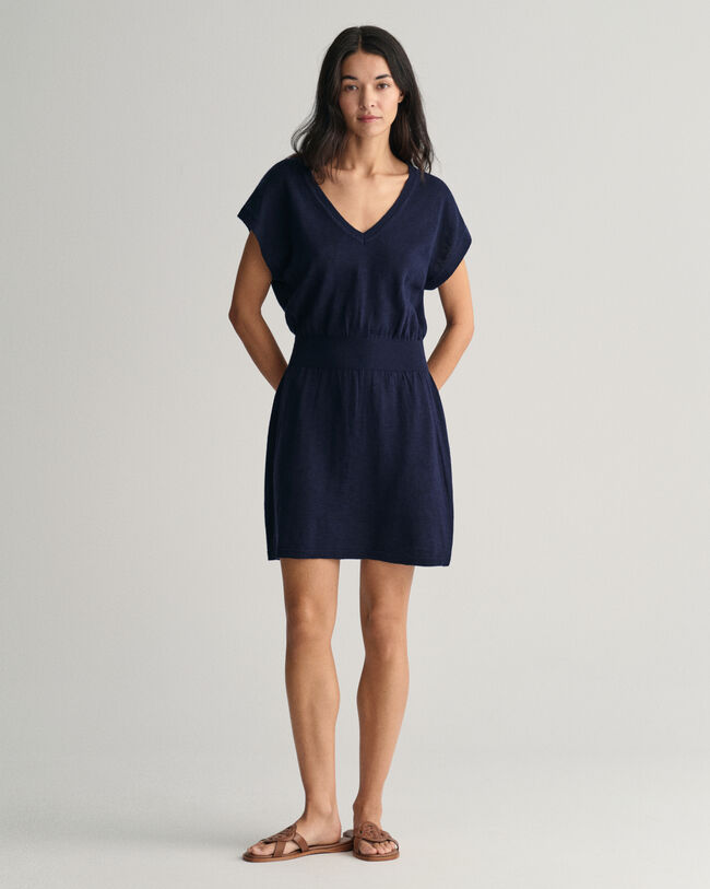 Kjole af hørblanding