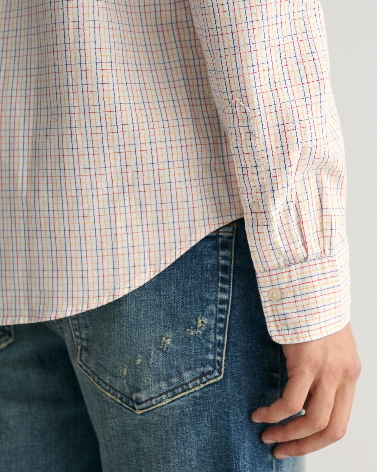 Regular fit Tattersail Archive Oxford skjorte