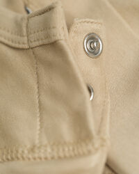 Baby bodysuit og beanie med hundetryk