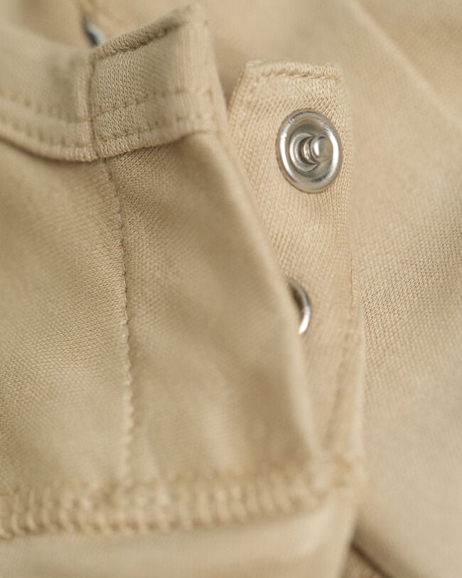 Baby bodysuit og beanie med hundetryk