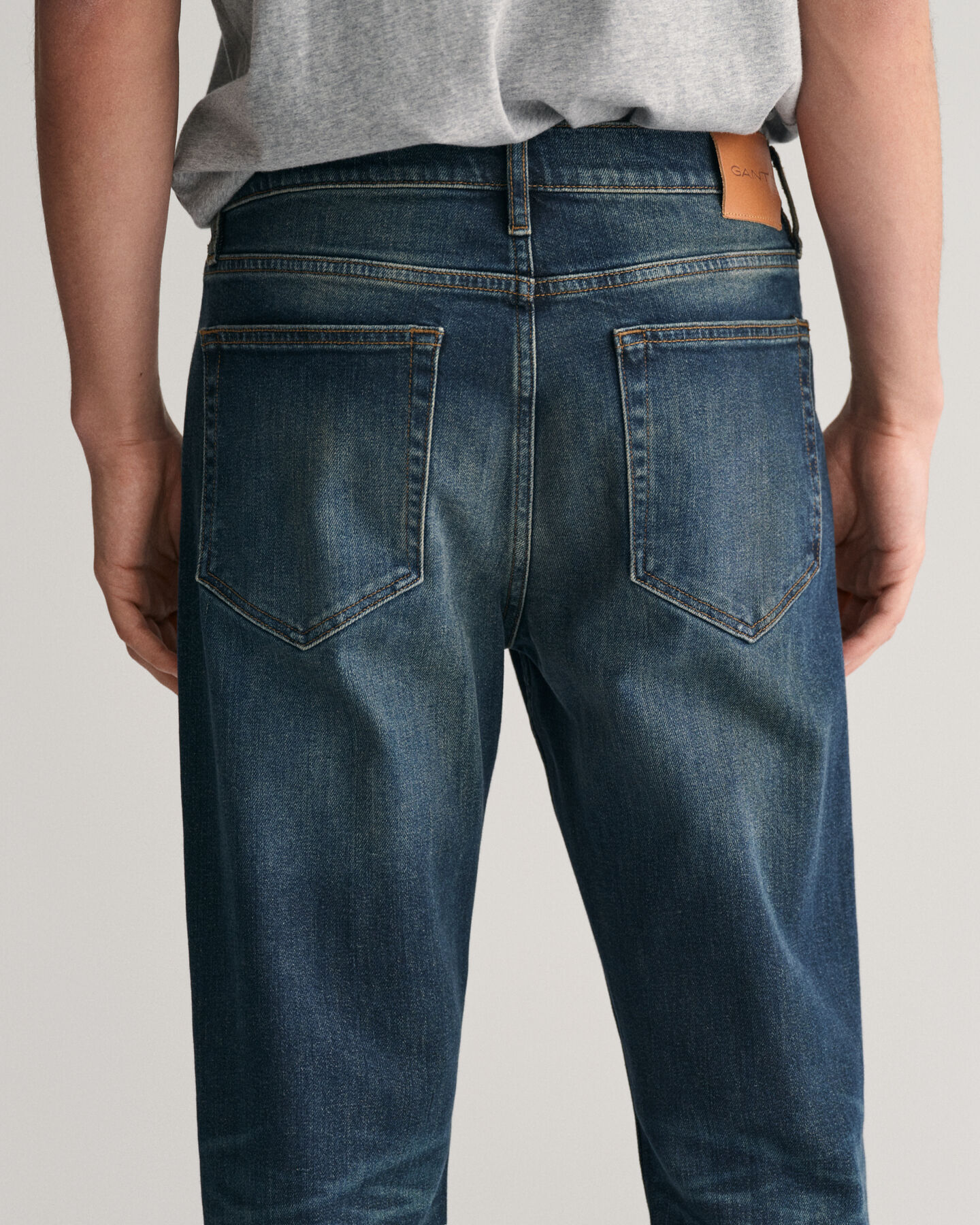 Regular fit Archive vaskede jeans