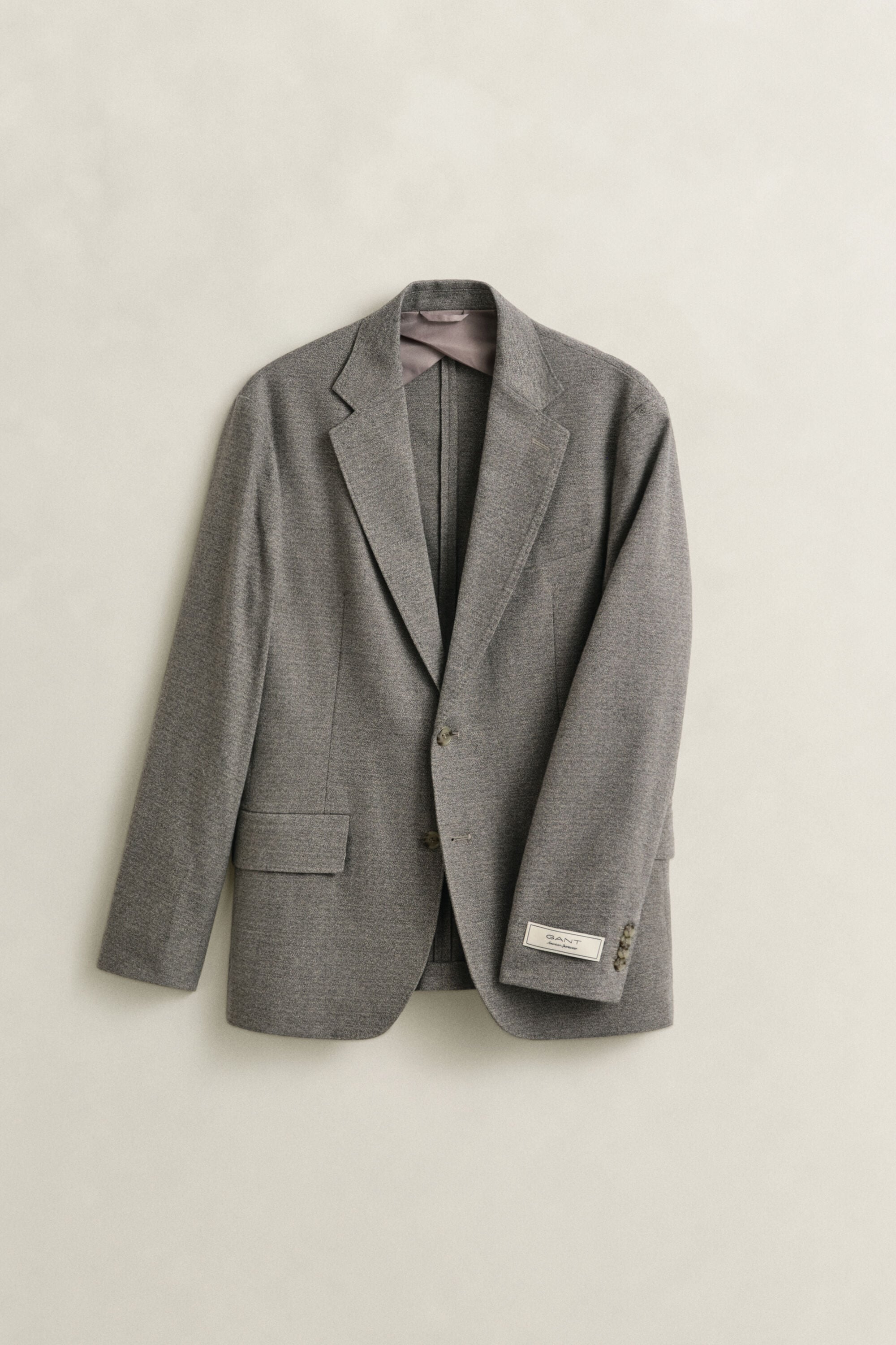 Flannel blazer