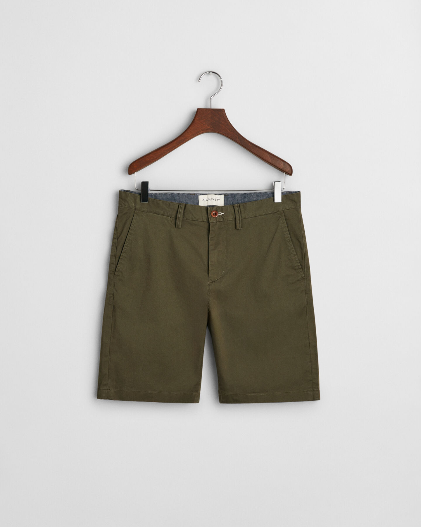 Slim fit chinobukser i twill