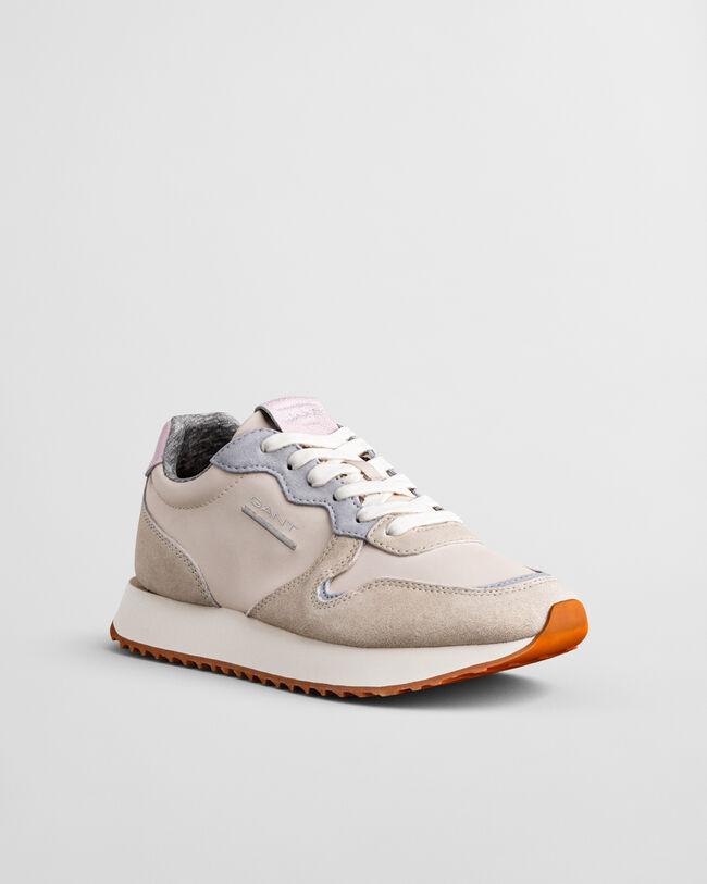 Bevinda sneakers af ruskind og nylon