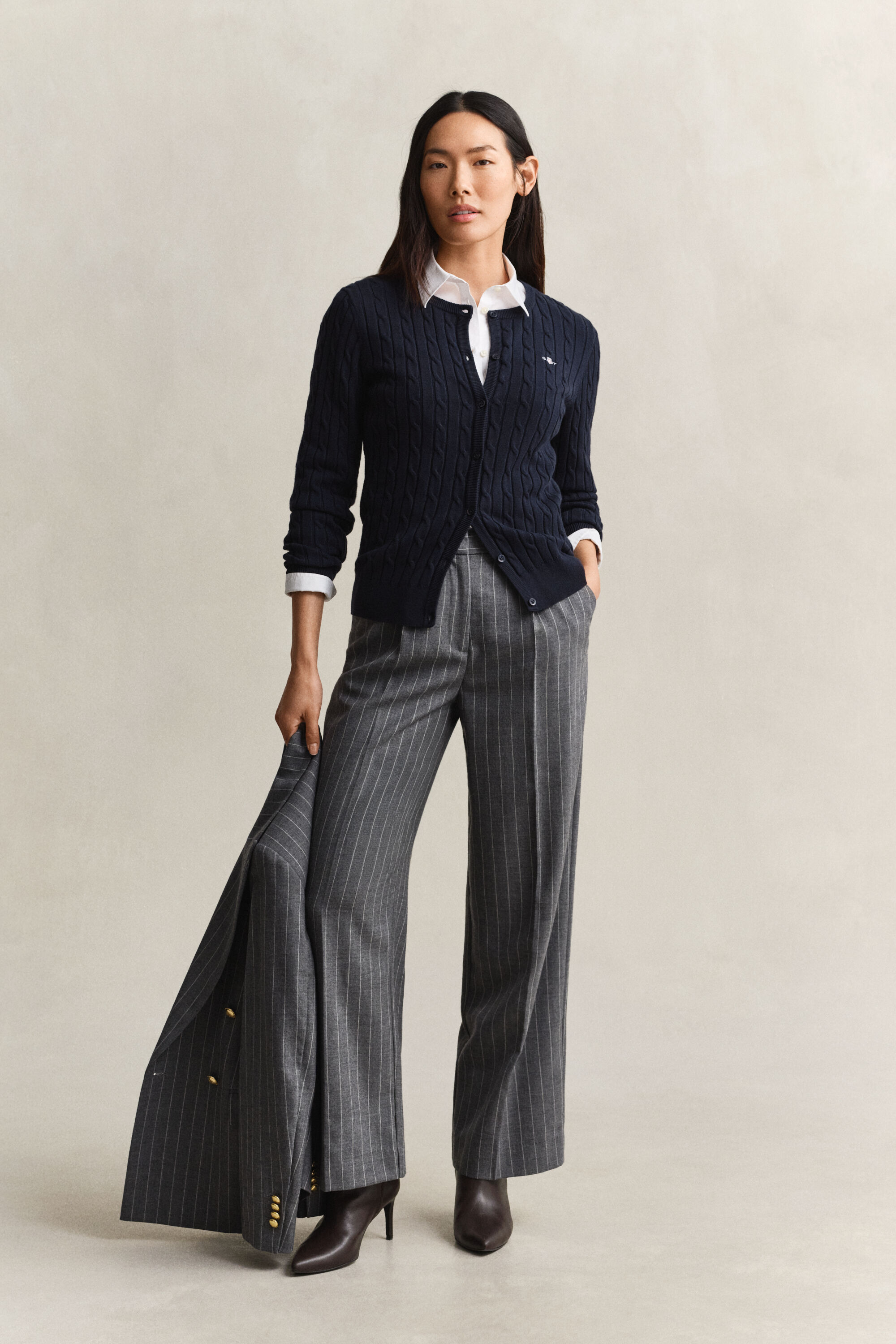 Kabelstrikket cardigan