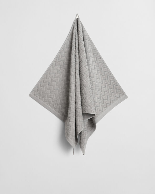 Jacquard sildebensmønstret håndklæde 70X140