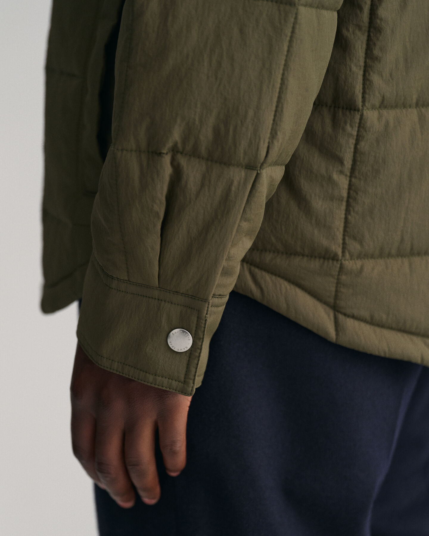 Quiltet skjortejakke