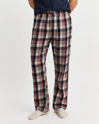 Ternede pyjamasbukser i flannel