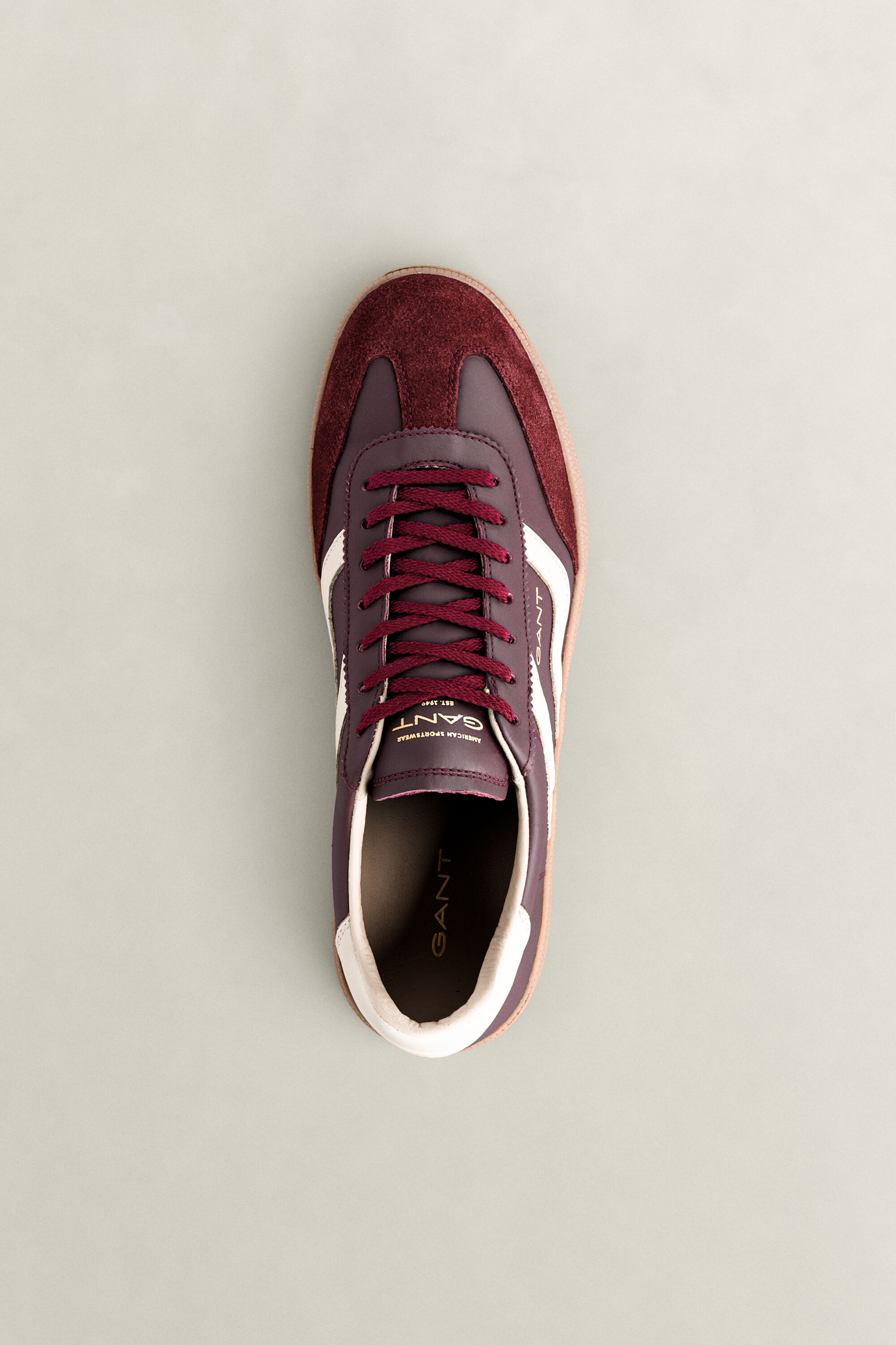 Cuzmo sneakers i læder og ruskind