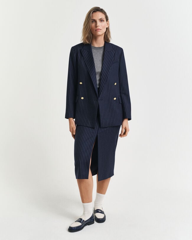 Let kortærmet sweater med crewneck