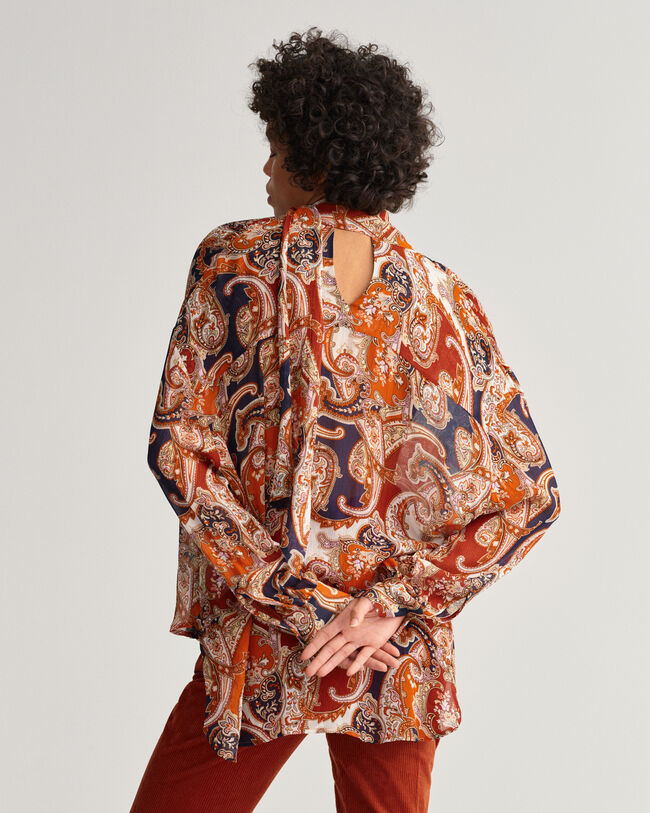 Paisley sl&oslash;jfebluse