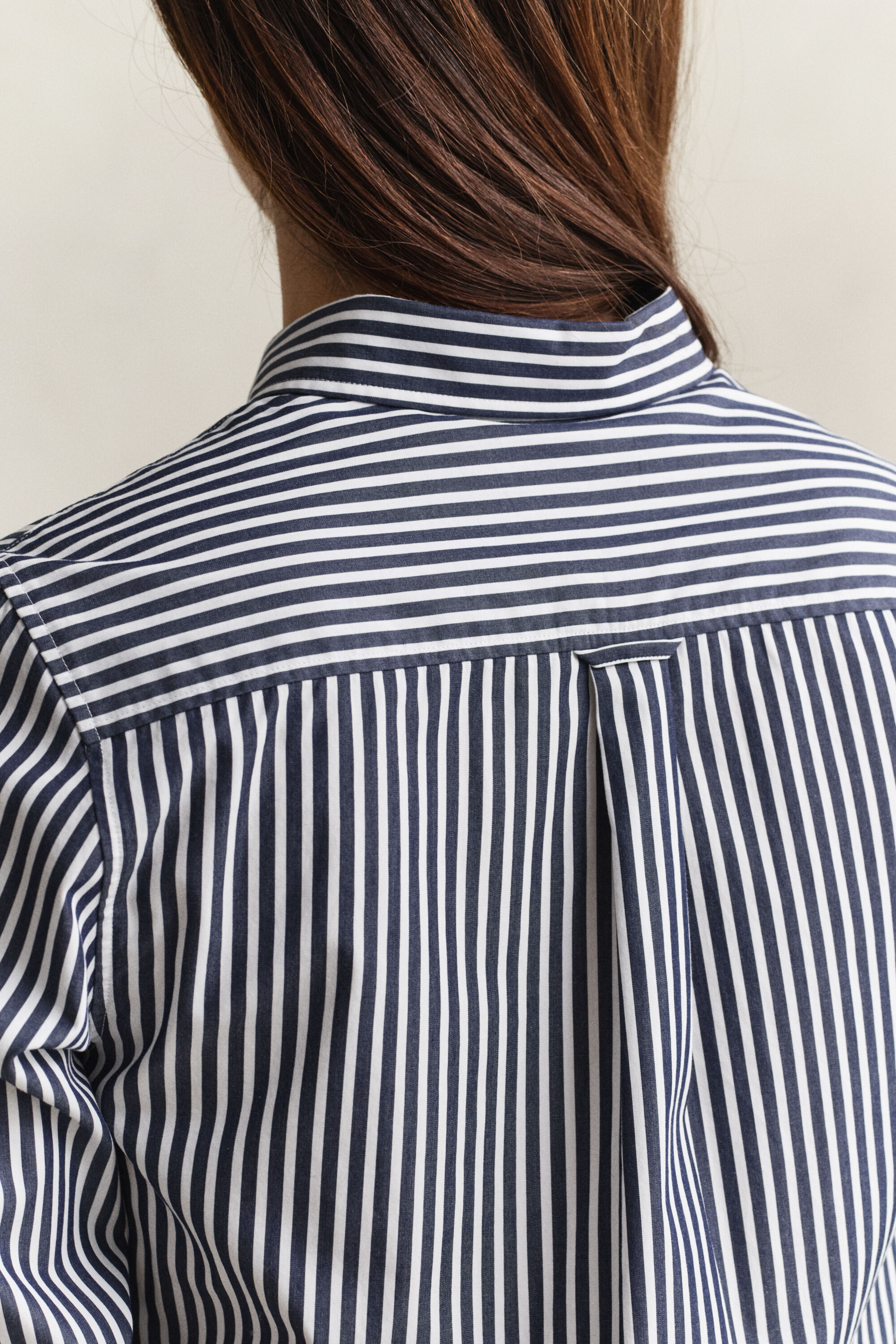 Classic Regular poplin skjorte med striber