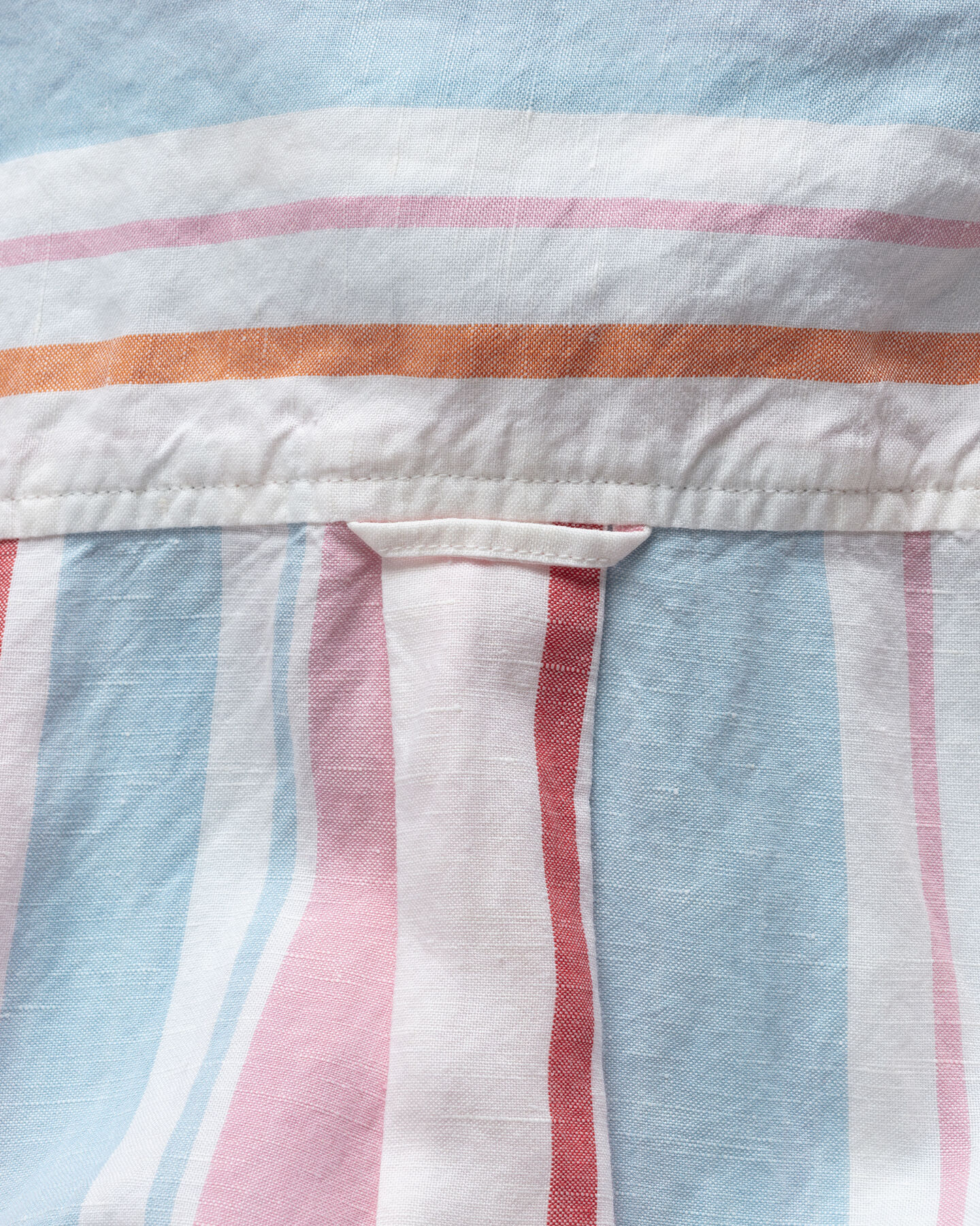 Flerstribet skjortekjole