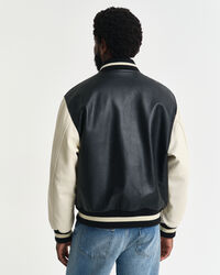 GANT Varsity Jacket af læder