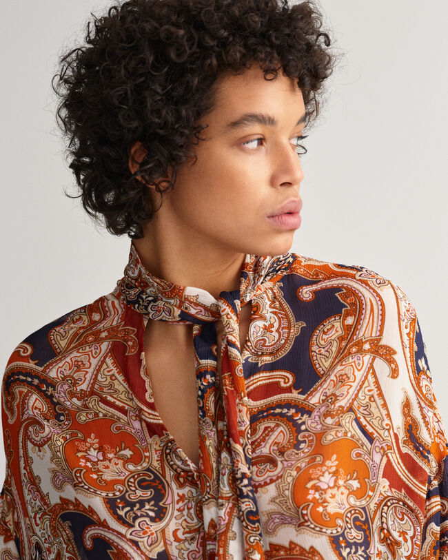 Paisley sl&oslash;jfebluse