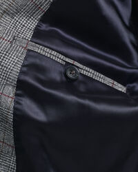 Jakkesæt-blazer med tern