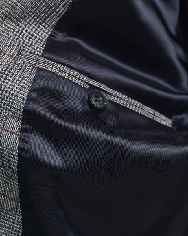 Jakkesæt-blazer med tern