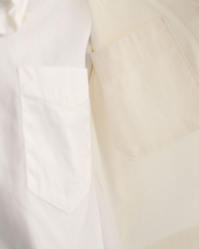 Skjortejakke af twill