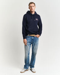 Medium Archive Shield hættetrøje