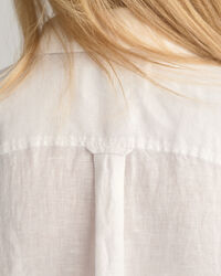 Relaxed fit h&oslash;rskjorte med korte &aelig;rmer