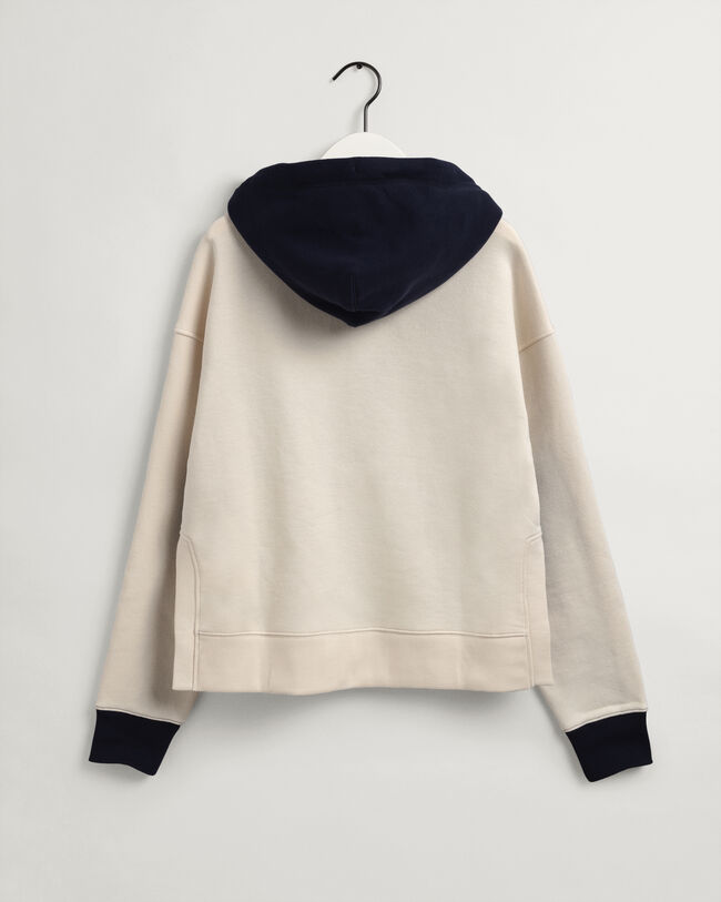 Color Block hættetrøje