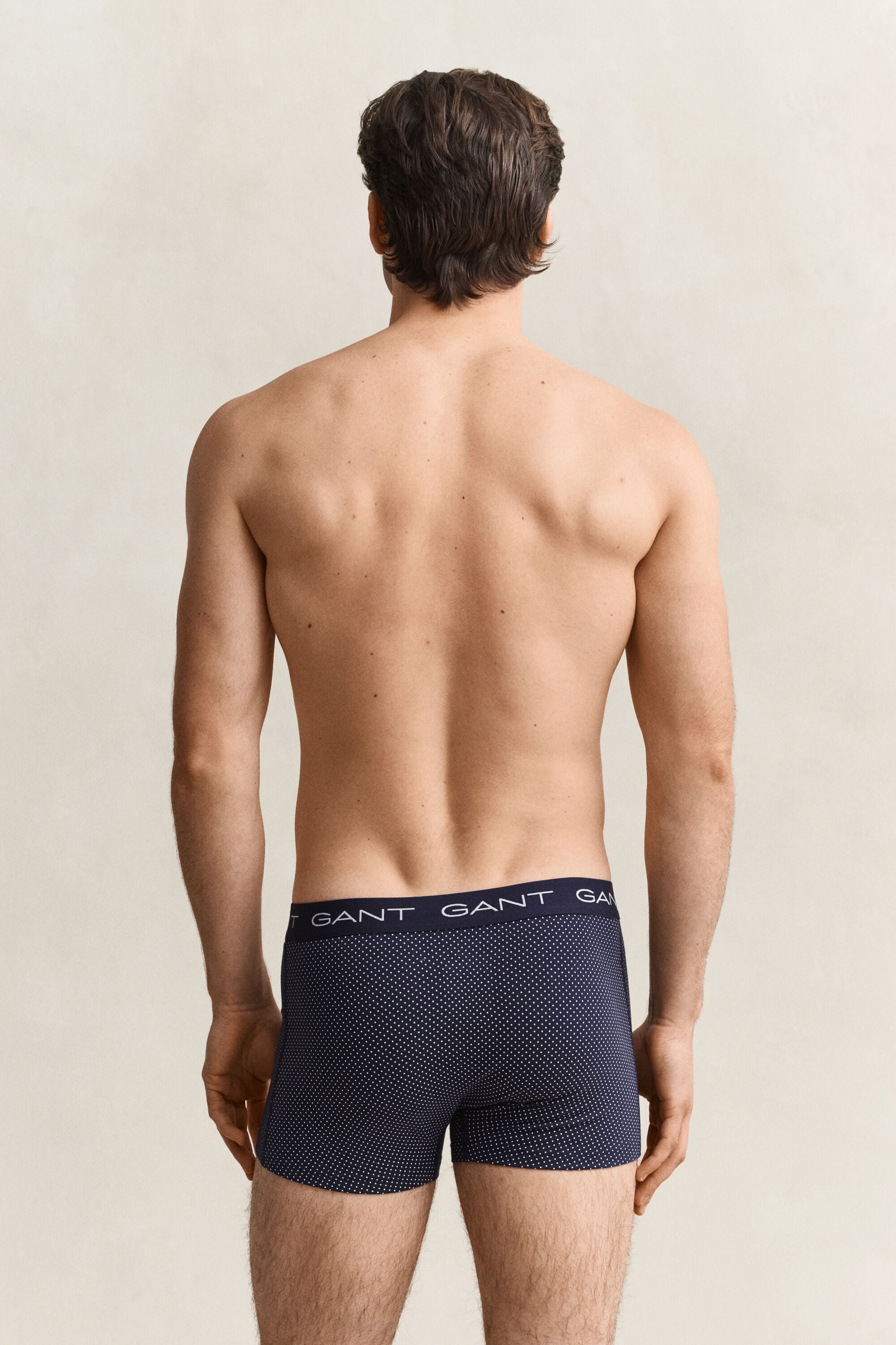 3-Pack trunk-underbukser med prikket mønster
