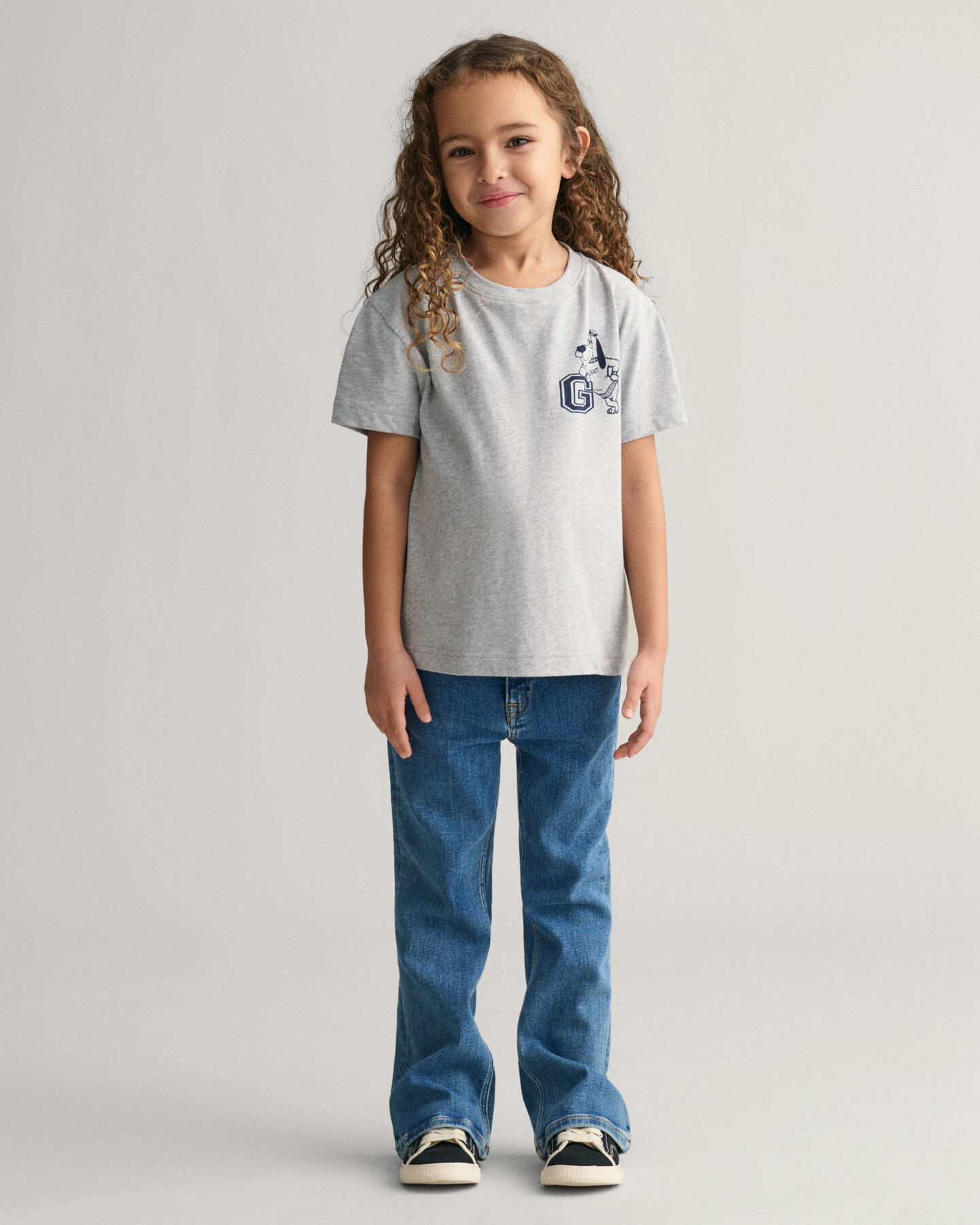 T-shirt med Kids G Dog-tryk