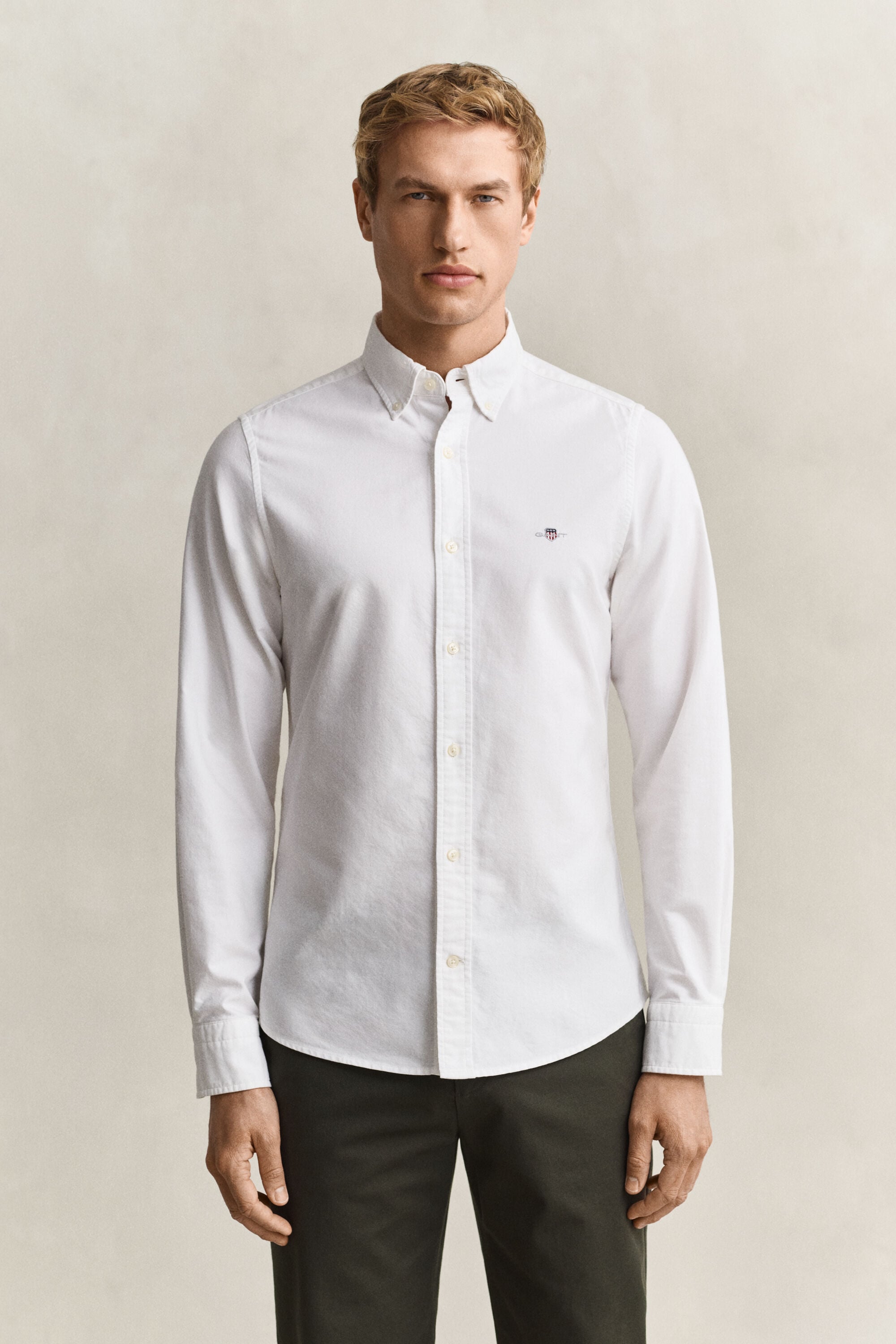 Classic Slim Oxford skjorte