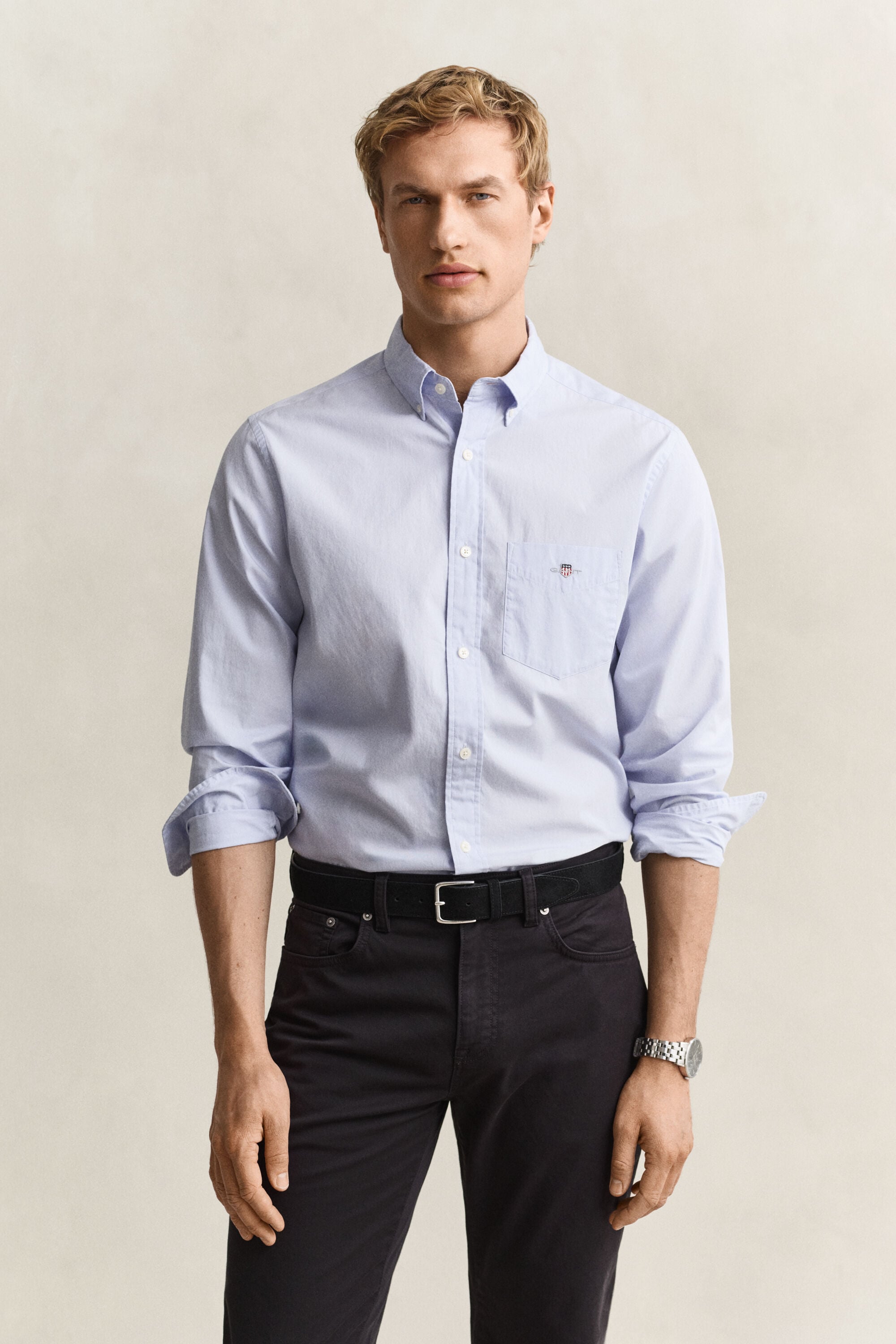 Classic Regular poplin skjorte