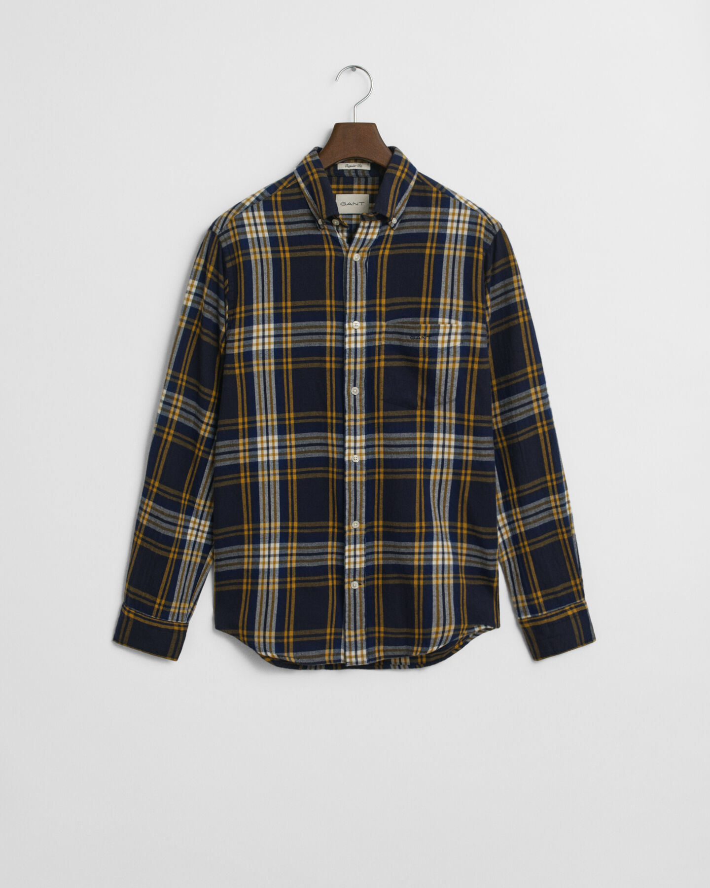 Regular fit Windblown flannelskjorte med tern