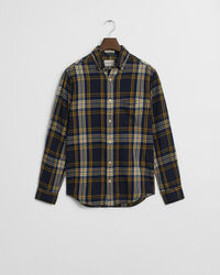 Regular fit Windblown flannelskjorte med tern