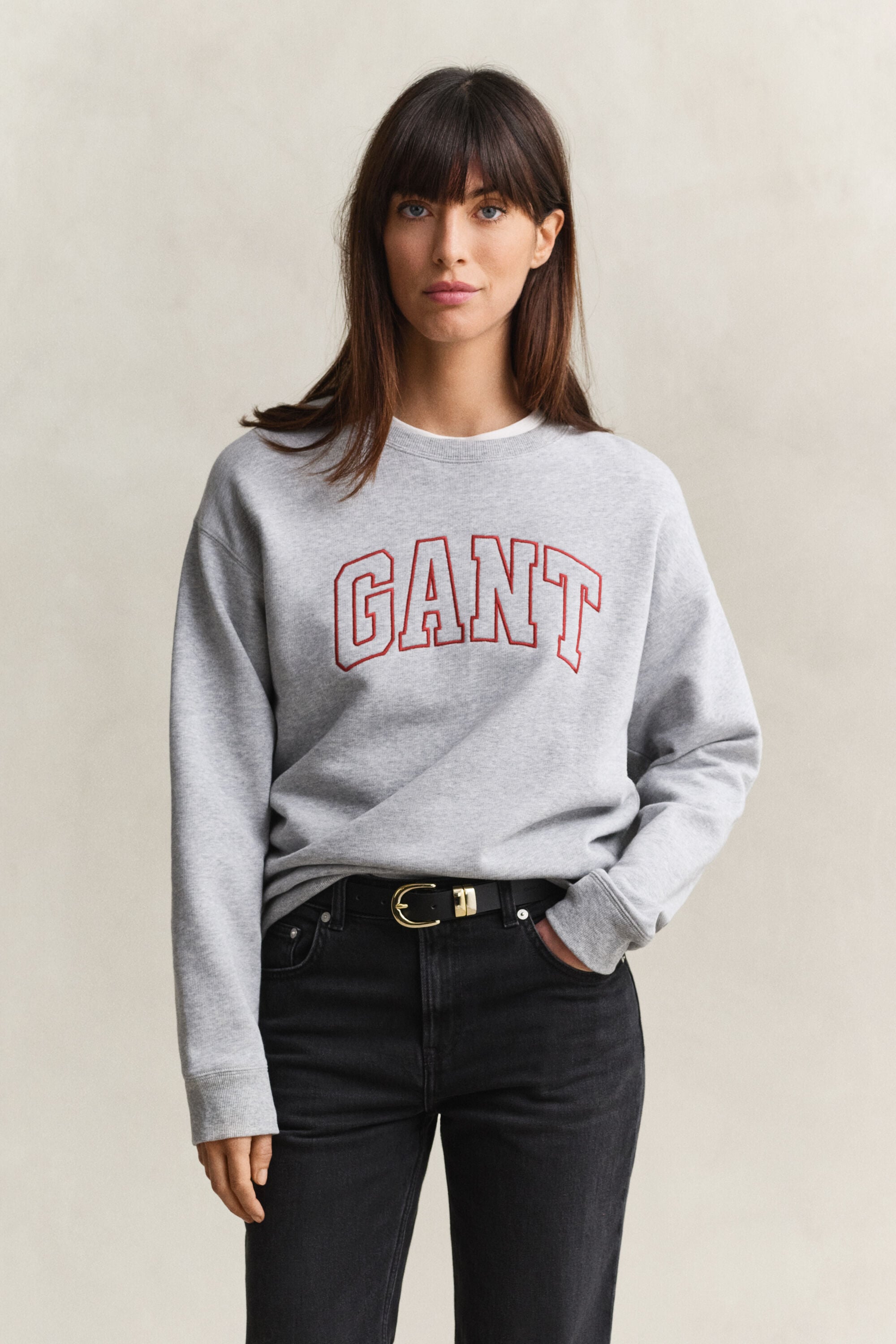 Sweatshirt med grafik