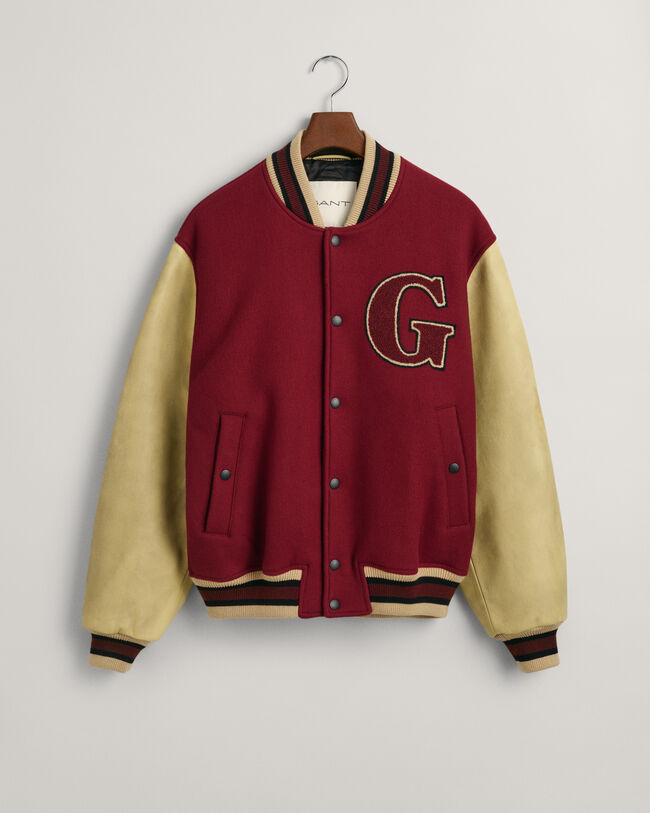 Vatteret Mix GANT Varsity Jacket
